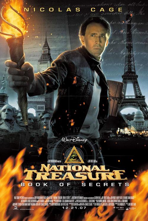 国家宝藏：夺宝秘笈/National Treasure 2(2007) 电影图片 海报 #01 大图 1002X1492