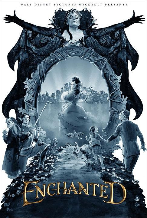 魔法奇缘/Enchanted(2007) 电影图片 预告海报 #02 大图 486X720