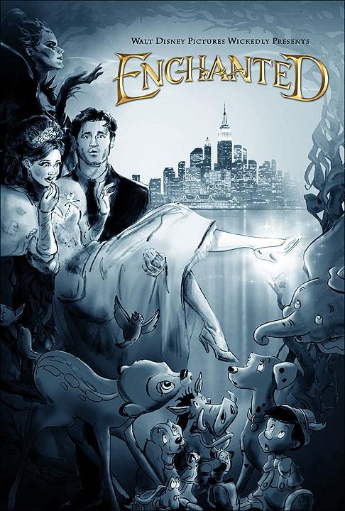 魔法奇缘/Enchanted(2007) 电影图片 预告海报 #03 大图 486X720