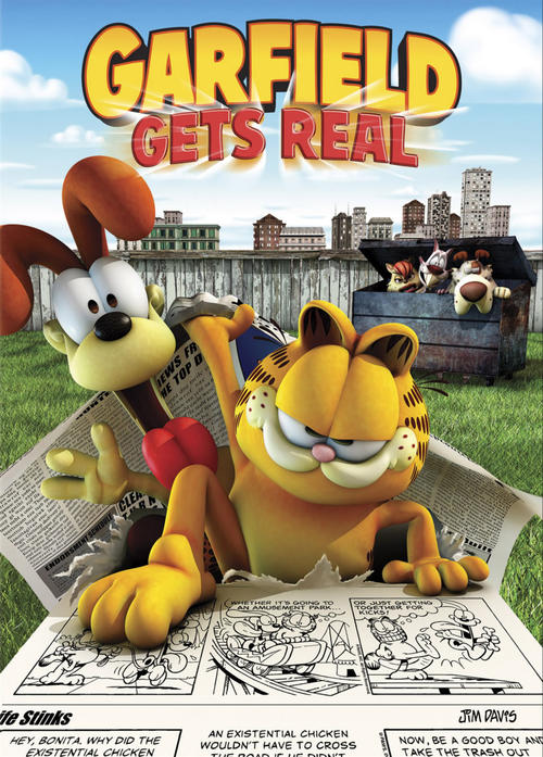 加菲猫：现实世界历险记/Garfield Gets Real(2007) 电影图片 海报 #01 大图 1100X1534