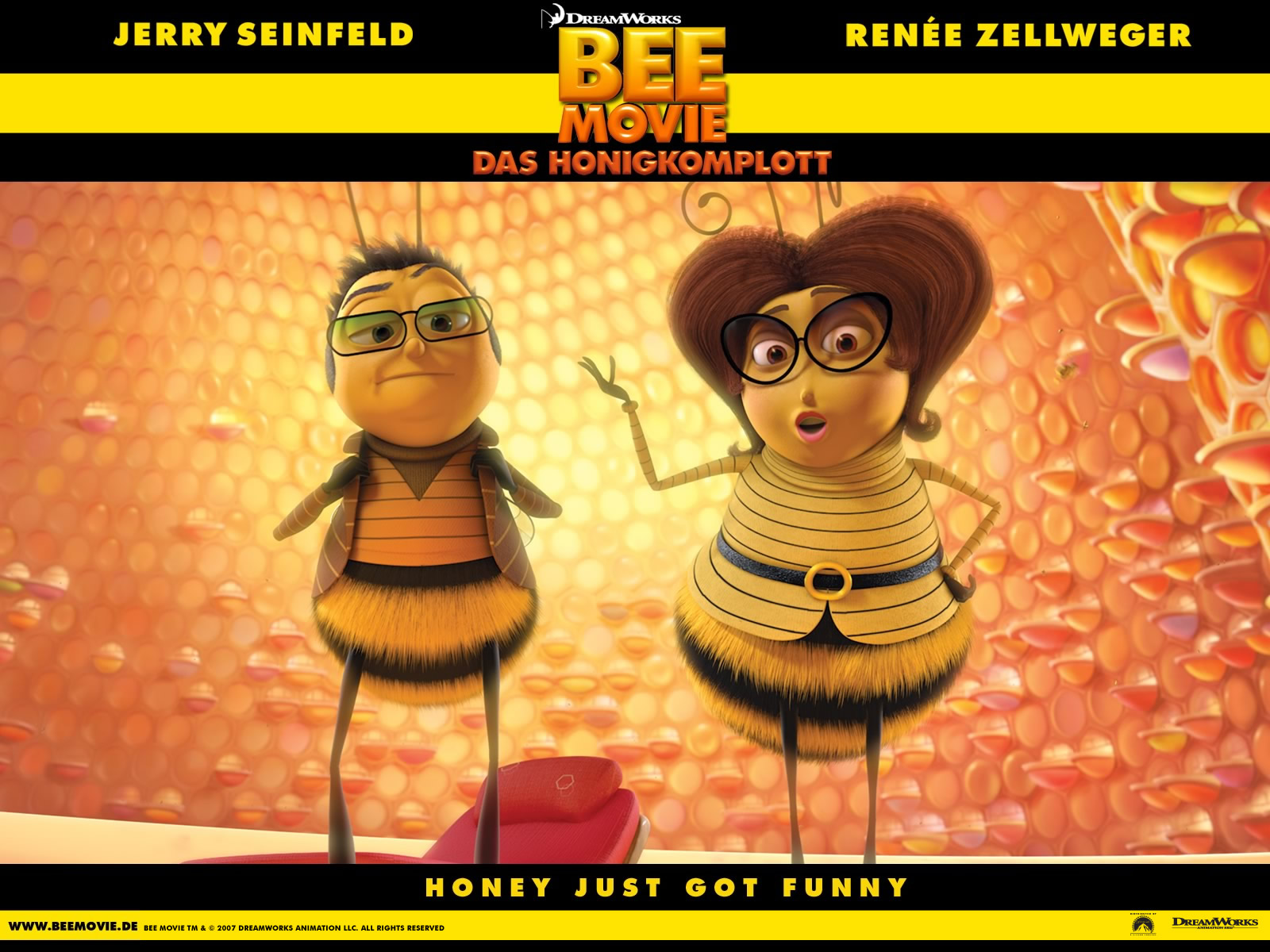 蜜蜂总动员Bee Movie(2007)桌面(德国) #05C