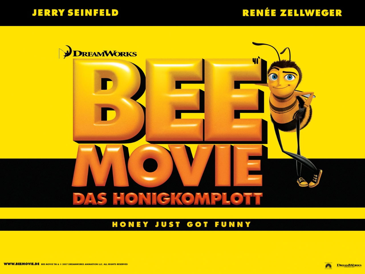 蜜蜂总动员Bee Movie(2007)桌面(德国) #01B