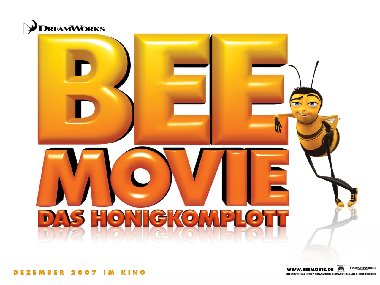 蜜蜂总动员Bee Movie(2007)桌面(德国) #11B