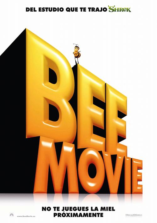 蜜蜂总动员Bee Movie(2007)预告海报(西班牙) #01