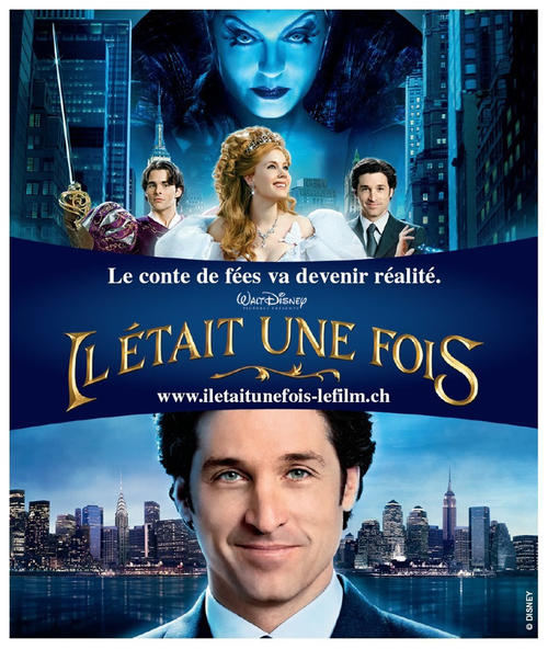 魔法奇缘/Enchanted(2007) 电影图片 海报(瑞士) #01 大图 1013X1199