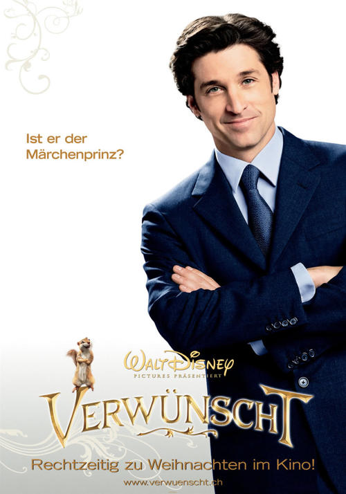 魔法奇缘/Enchanted(2007) 电影图片 角色海报(瑞士) #04 大图 1013X1447