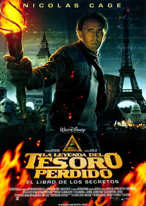 国家宝藏：夺宝秘笈National Treasure 2(2007)海报(墨西哥) #01