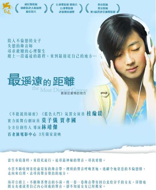 最遥远的距离/The Most Distant Course(2007) 电影图片 海报(香港) #01 大图 599X729