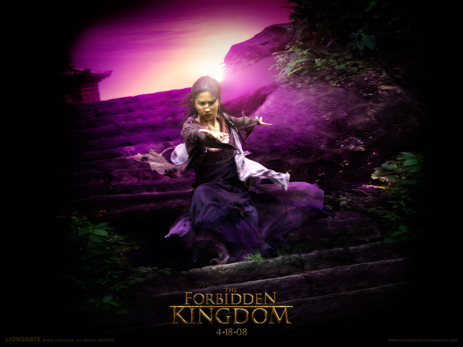 功夫之王/The Forbidden Kingdom(2008) 电影图片 桌面(美国) #03C 大图 1600X1200