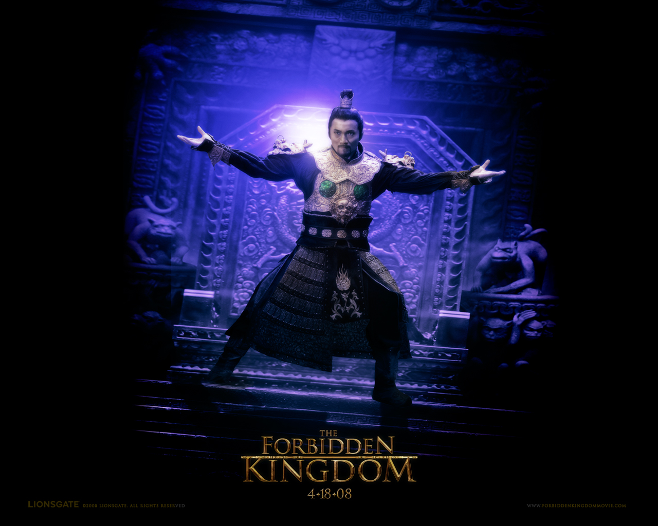 功夫之王/The Forbidden Kingdom(2008) 电影图片 桌面(美国) #04B 大图 1280X1024
