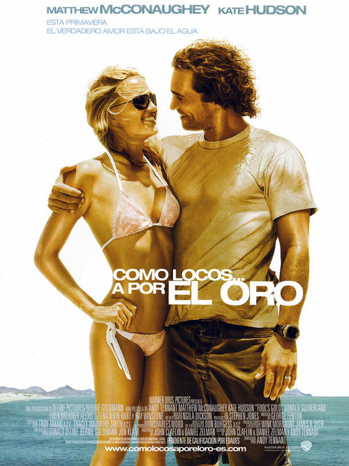 淘金俏冤家/Fool's Gold(2008) 电影图片 海报(西班牙) #01 大图 950X1267