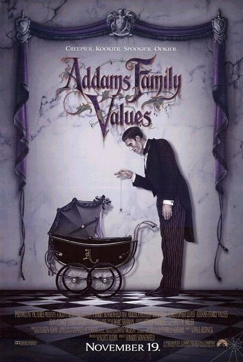 亚当斯一家的价值观Addams Family Values(1993)海报 #02