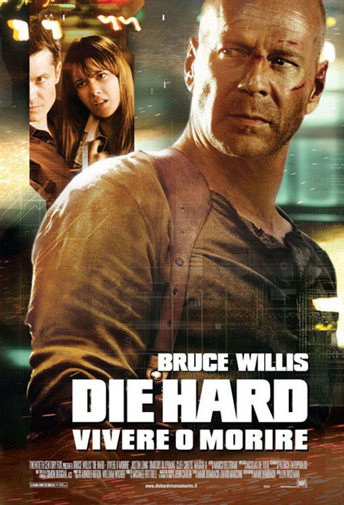 虎胆龙威4Live Free or Die Hard(2007)海报(意大利) #01
