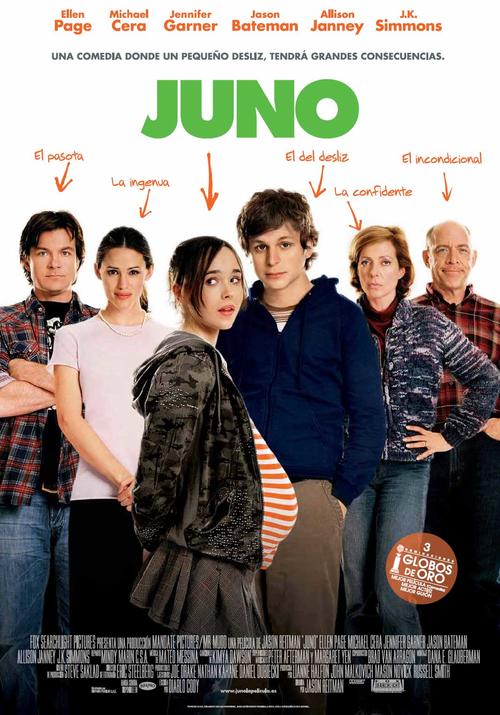 朱诺/Juno(2007) 电影图片 海报(西班牙) #01 大图 1066X1524