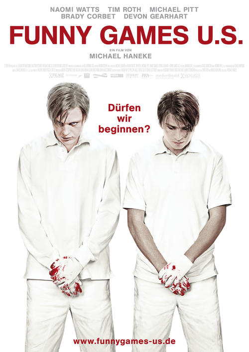 趣味游戏Funny Games U.S.(2007)海报(德国) #01