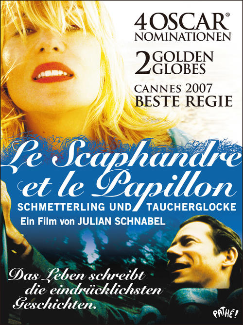 潜水钟与蝴蝶Scaphandre et le papillon, Le (2007)海报(瑞士) #02