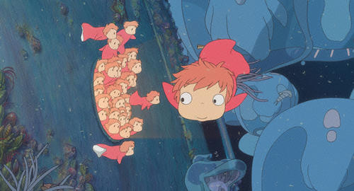 悬崖上的金鱼姬/Gake no ue no Ponyo(2008) 电影图片 剧照 #01 大图 640X346