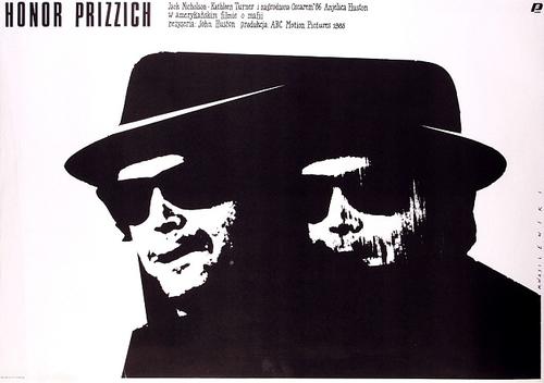 现代教父Prizzi's Honor(1985)海报(波兰) #01