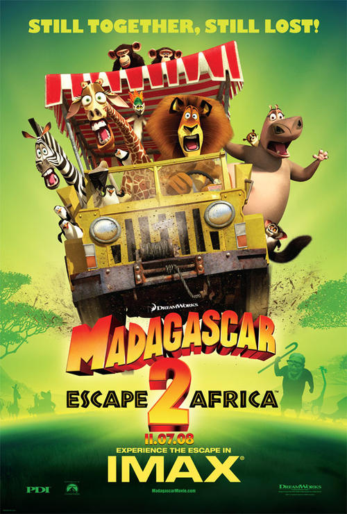 马达加斯加2：逃往非洲Madagascar: Escape 2 Africa(2008)预告海报 #03