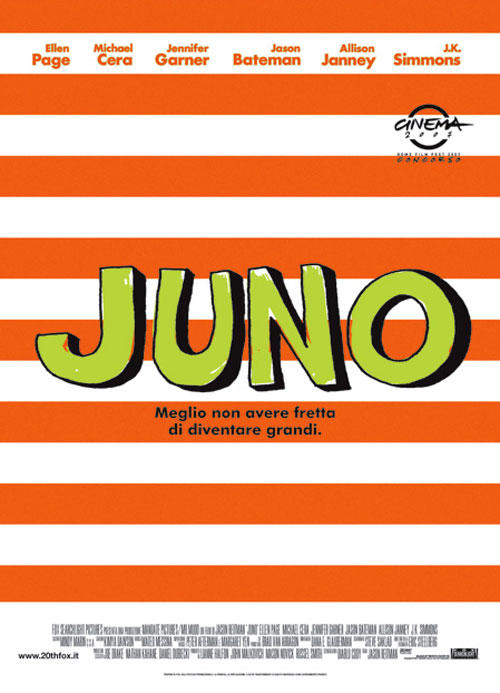 朱诺/Juno(2007) 电影图片 海报(意大利) #01 大图 500X693
