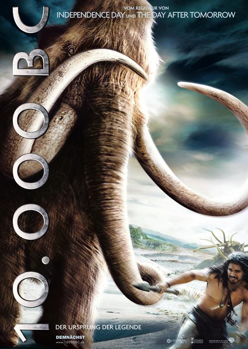 史前一万年/10,000 B.C.(2008) 电影图片 角色海报(德国) #04 大图 2497X3508