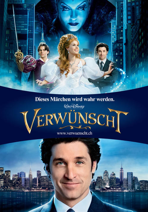 魔法奇缘/Enchanted(2007) 电影图片 海报(瑞士) #02 大图 1013X1447