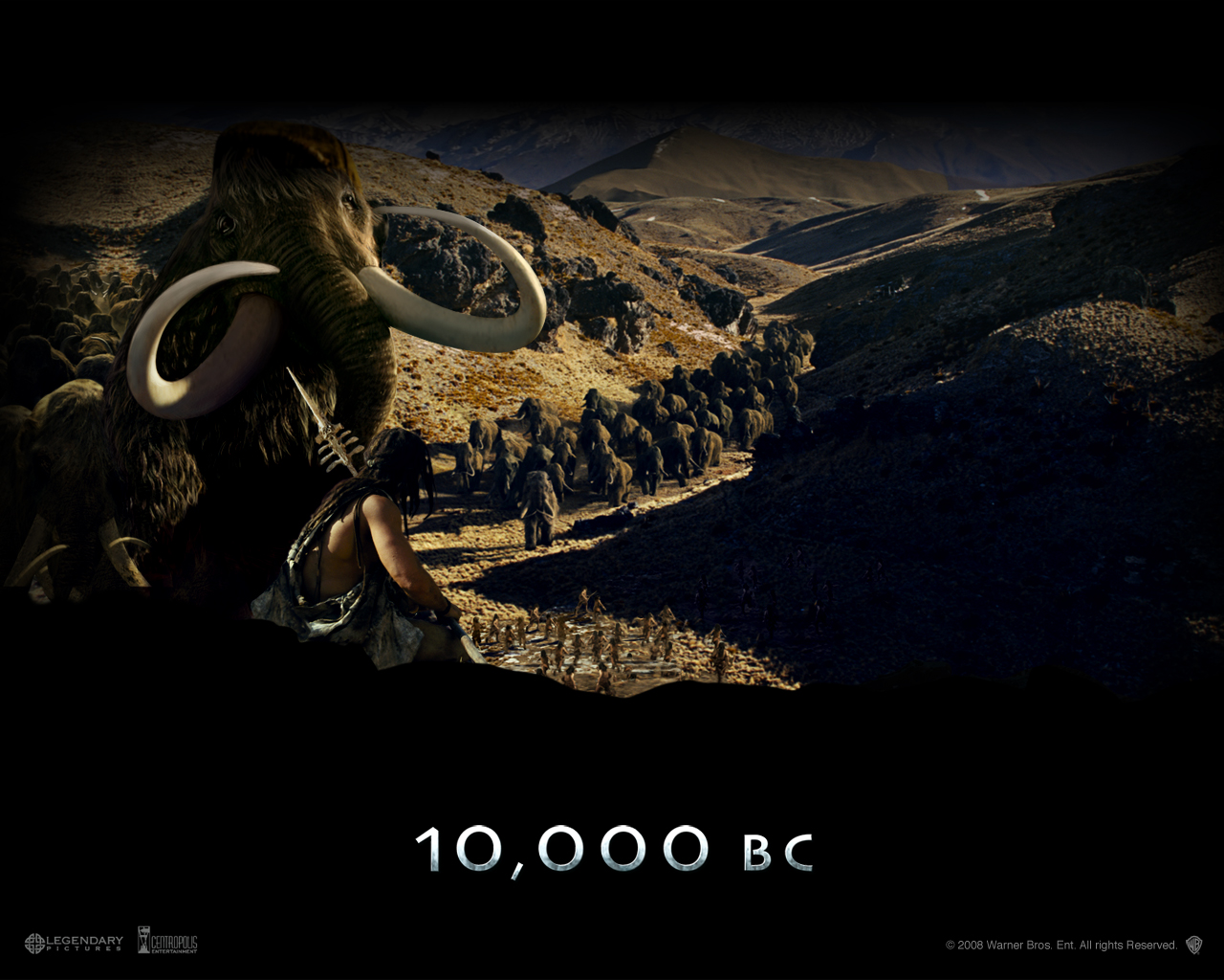 史前一万年/10,000 B.C.(2008) 电影图片 桌面 #06C 大图 1280X1024