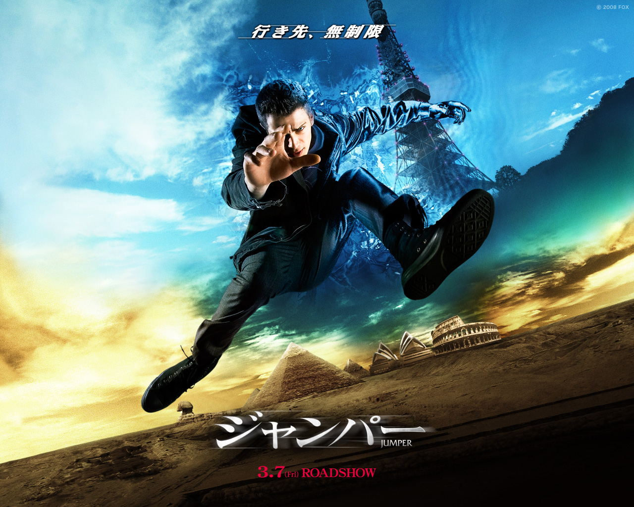 心灵传输者/Jumper(2008) 电影图片 桌面(日本) #01B 大图 1280X1024