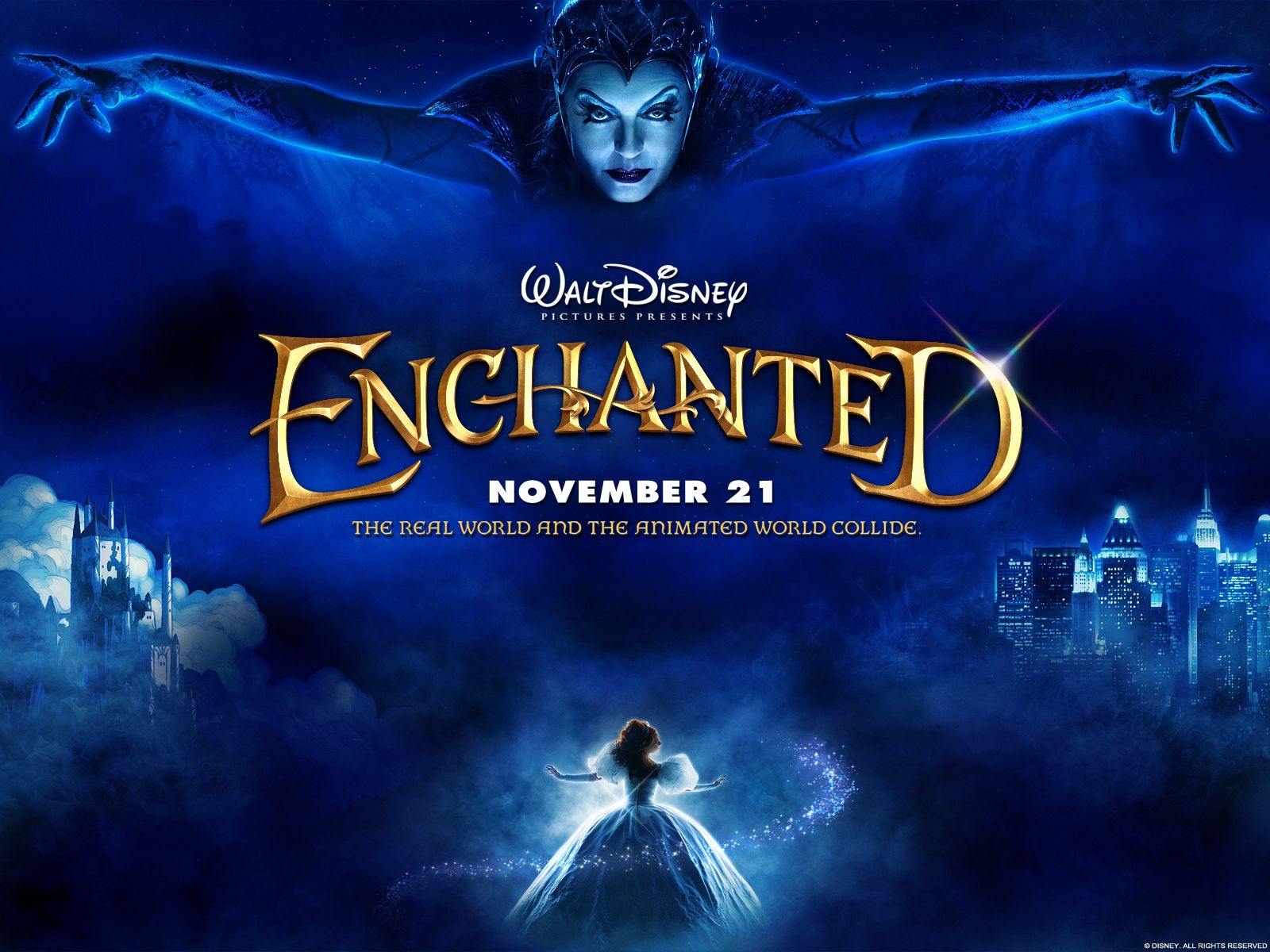 魔法奇缘/Enchanted(2007) 电影图片 桌面 #01 大图 1600X1200
