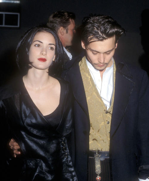 [多图]1990年的德普与薇诺娜 winona ryder 电影