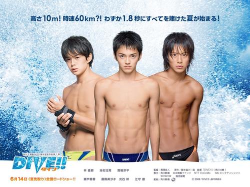 跳水男孩