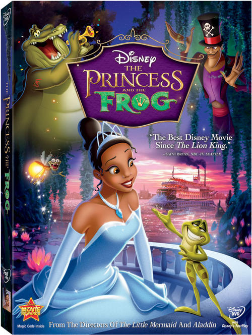 公主和青蛙 dvd封套 #01