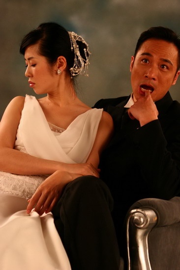 吴镇宇现搞怪本色