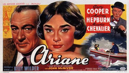 黄昏之恋love in the afternoon(1957)海报(法国) #03