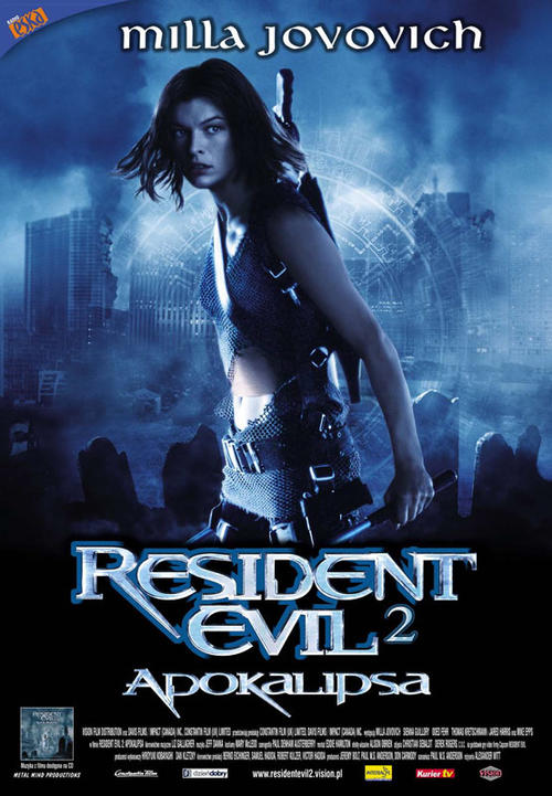 生化危机2:启示录resident evil: apocalypse(2004)海报(波兰)