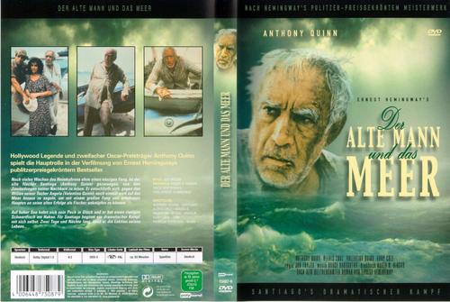 老人与海the old man and the sea(1958)dvd封套(德国)