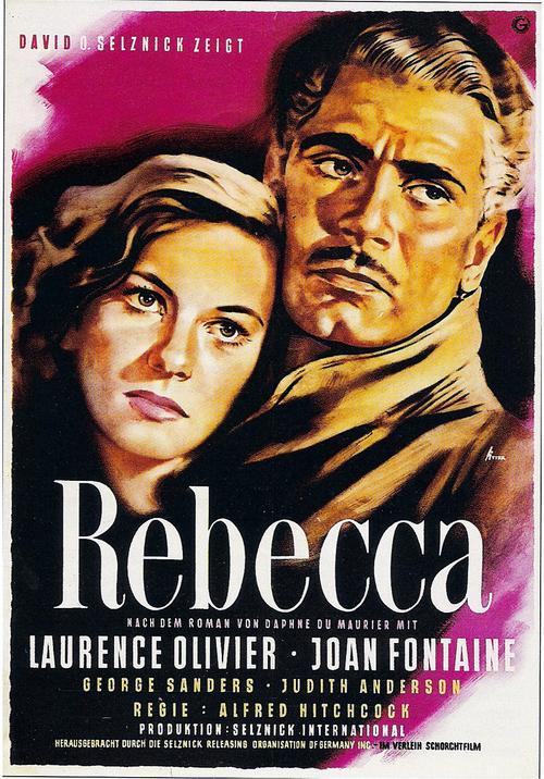 蝴蝶梦rebecca(1940)海报(德国)