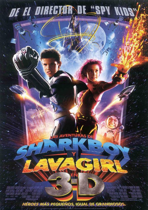立体小奇兵:鲨鱼男孩与岩浆女孩the adventures of shark boy & lava