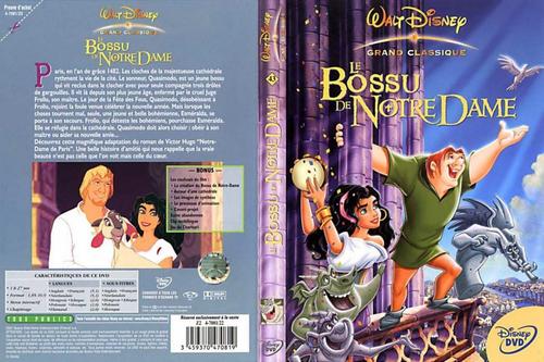 鐘樓駝俠the hunchback of notre dame(1996)dvd封套(法國)