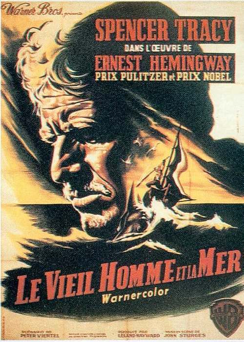 老人与海the old man and the sea(1958)海报(法国) #01