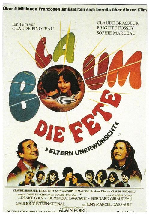 初吻la boum(1980)海报(德国)