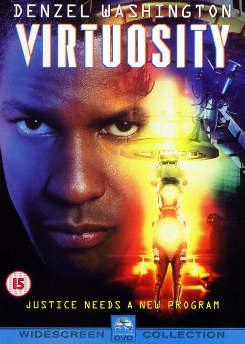 时空悍将virtuosity(1995)dvd封套(英国)