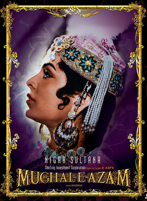 莫卧儿大帝mughal-e-azam(1960)角色海报 #04