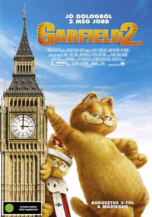 加菲猫2之双猫记garfield: a tail of two kitties(2006)海报(匈牙利)