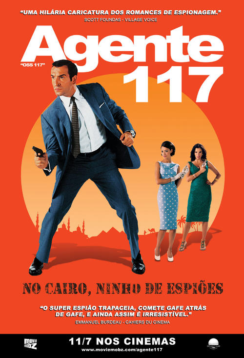 oss117之开罗谍影oss 117: le caire nid despions (2006)海报(巴西)