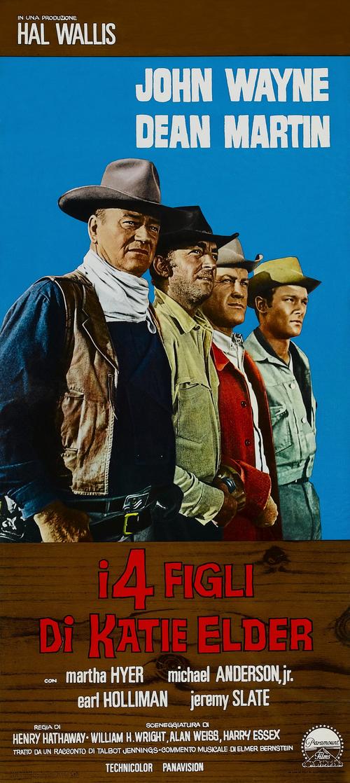 四兄弟the sons of katie elder(1965)海报(意大利) #02